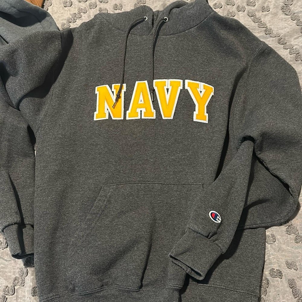 NAVY champion sweatshirt